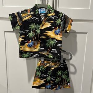 NWT Boys’ Hawaiian Shirt & Shorts